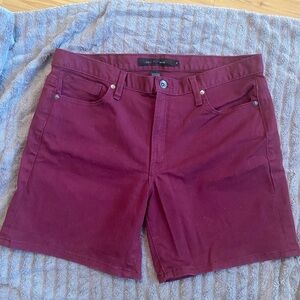 Calvin Klein jean Red Bermuda Shorts Relaxed Fit